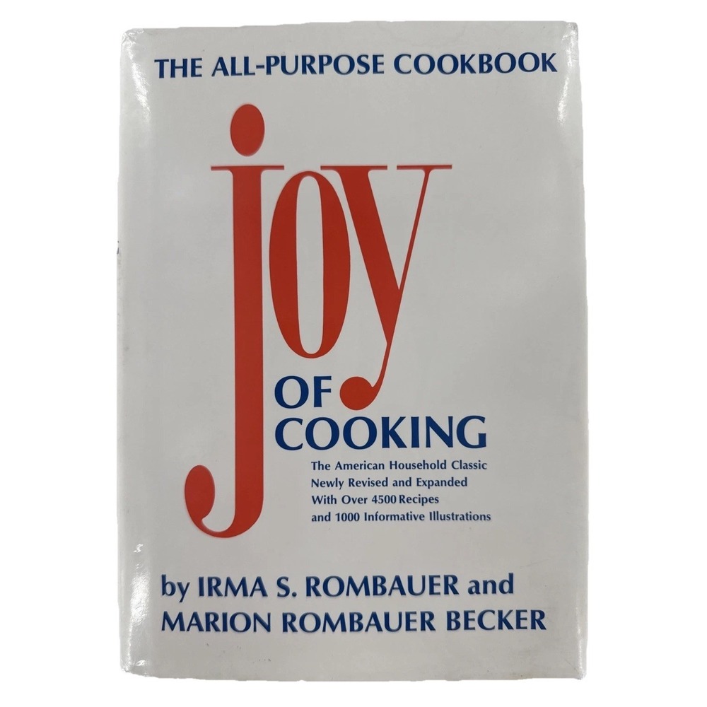 JOY of COOKING 1995‎ 1ST SCRIBNER EDITION by IRMA S. ROMBAUER AMERICAN CLASSIC